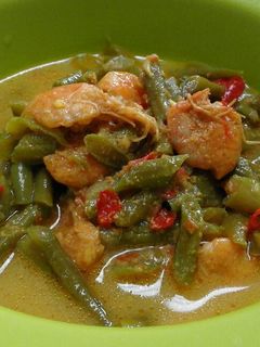 Foto resep Gulai kacang panjang