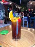 Cola fruit punch mocktail