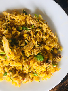 Una foto de Arroz con pollo