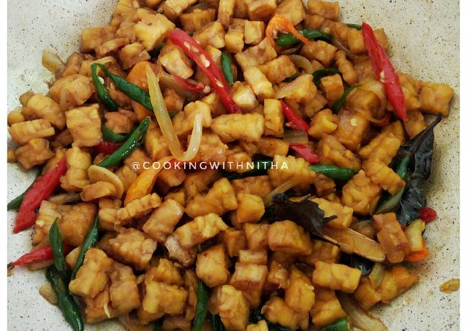 Cara Gampang Membuat Tumis Tempe Cabe Ijo Sederhana Anti Gagal