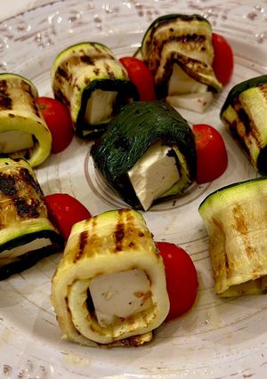 Foto di Involtini di zucchine e feta