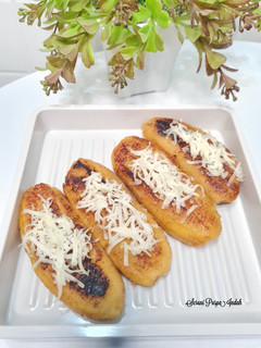 Foto resep Pisang Raja Bakar Tabur Keju