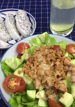 Hình của món Salad cá ngừ.