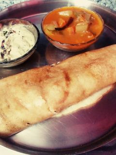 পটেটো স্টাফড মশলা ধোসা (potato stuffed masala dhosa recipe in Bengali) রেসিপির প্রধান ছবি