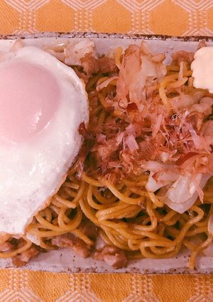 日式炒麵 的食譜成品照片