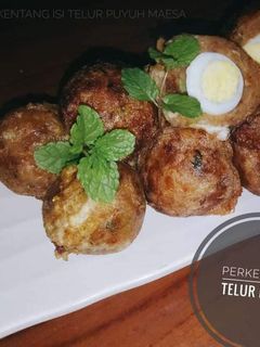 Foto resep Perkedel Kentang isi Telur Puyuh