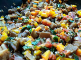 Revuelto de Verduras Arcoíris: Vegano