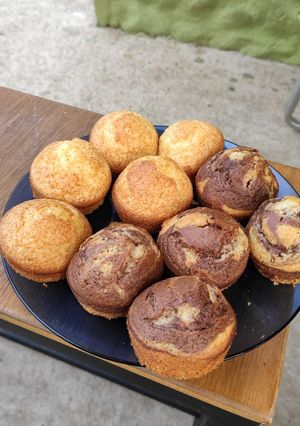 Una foto de Muffins rapiditos