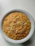 Arroz con zapallo cabutia y cebolla caramelizada (tipo risotto)