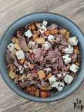Salade lentilles, carottes, confit de canard