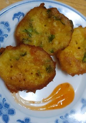 Hình của món Ngẫu hứng cùng bắp (bắp chiên).