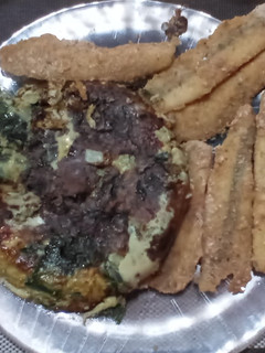 Una foto de Mini tortilla de espinacas