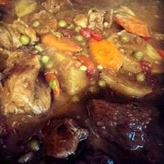 A picture of Spicy Pork Kaldereta.