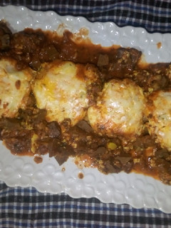 صورة لوصفة البيض بالكبدة