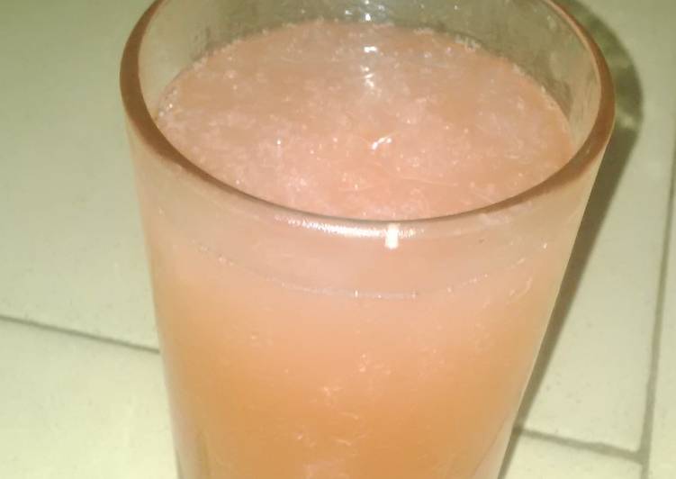 Simple Way to Prepare Speedy Pineapple &amp; watermelon drink