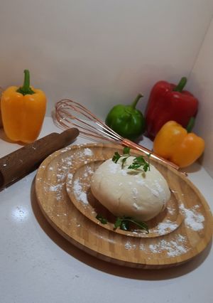 عکسی از دستور نان پیتا