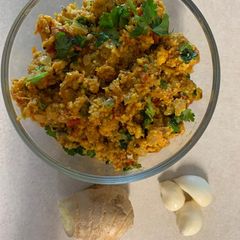 A picture of Paneer Bhurji.