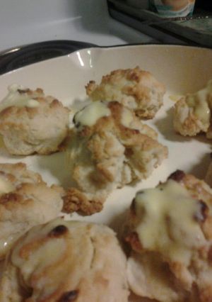 A picture of 3 Ingredient drop biscuits.