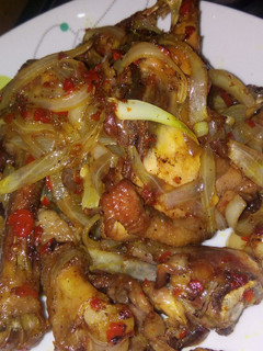 A picture of Peppered Chicken.