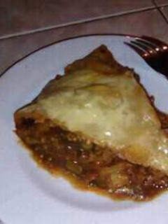 Una foto de Pastel de carne y calabacín