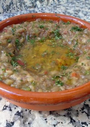 Una foto de Baba ganoush