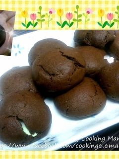 爆漿棉花糖餅乾❤簡單 的食譜成品照片