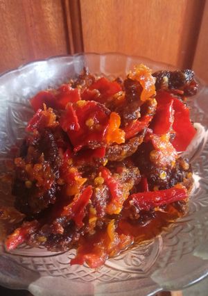 Foto resep Dendeng balado ala uni Nita 😊