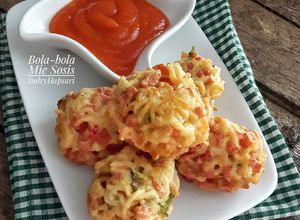 Foto resep Bola-Bola Mie Sosis #prRamadhan_takjil