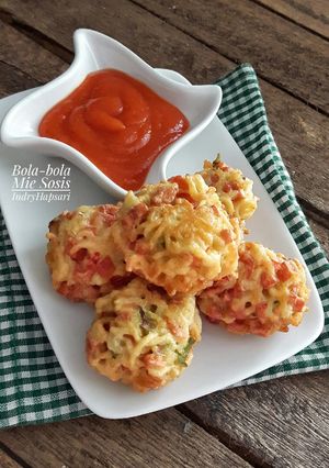 Foto resep Bola-Bola Mie Sosis #prRamadhan_takjil