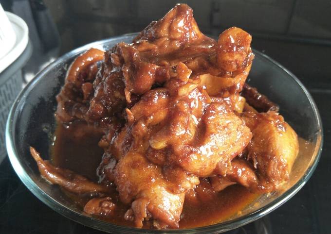 Ayam masak kecap lezat