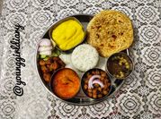 A picture of punjabi thali