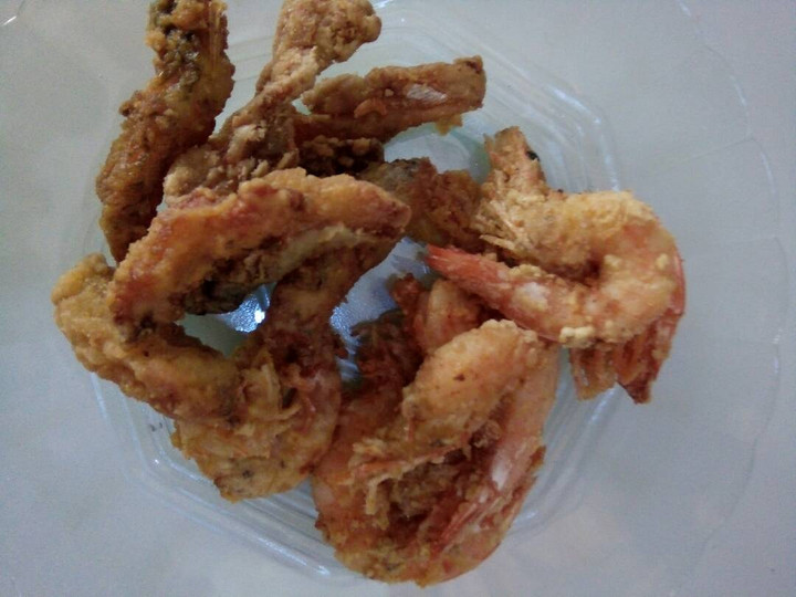 Anti Ribet, Memasak Gurame dan udang tepung krispy Wajib Dicoba