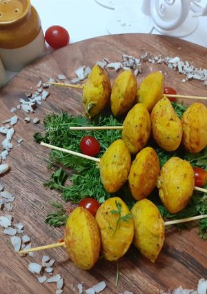 A picture of Oats and coconut appe.