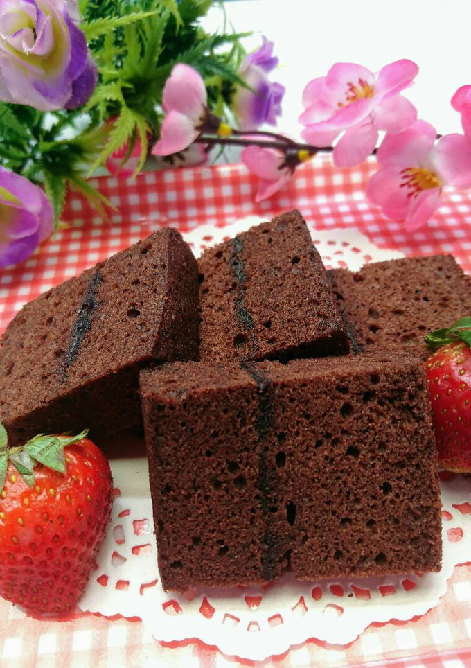 Foto resep Brownies kukus putih telur (resep ny liem)