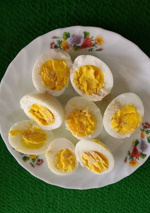 Foto resep Telur Rebus Merica Garam