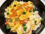 Pappardelle with pumpkin, thyme and brown butter