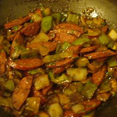 Summer Sausage Stir-Fry A picture of Summer Sausage Stir-Fry.