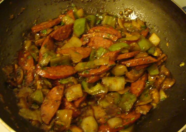 Summer Sausage Stir-Fry