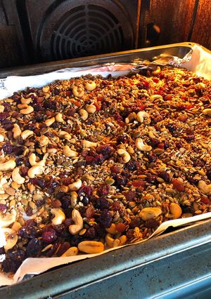 Hình của món Granola Eatclean ✨.