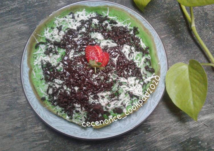 Martabak Pandan Coklat Keju