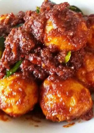 Foto resep Telor Rica Rica./telor balado