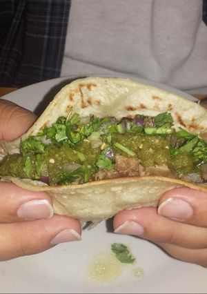Una foto de Tacos de lengua de res