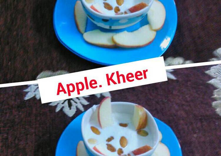 Recipe of Speedy Apple kheer