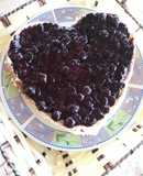 Cheesecake de Philadelphia con salsa arándano método grez
