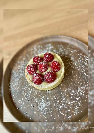 Une photo de Tartelette framboise