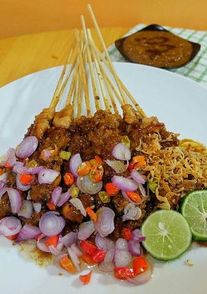 Foto resep Sate Ayam Madura (Bumbu Kacang)
