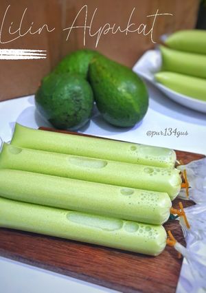 Foto resep Es Lilin Alpukat rasa Es Potong
