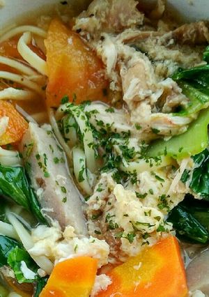 Foto resep Fettuccini blasteran jowo (fettuccini godog jowo) ala Mrs bam
