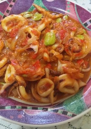 Foto resep Sambel Cumi Pete