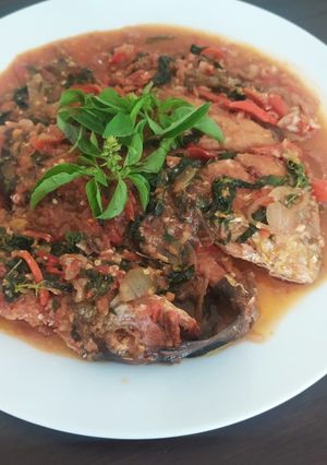 Foto resep IKAN GORENG PEDAS MANIS NYAT NYAT 🧡 sri